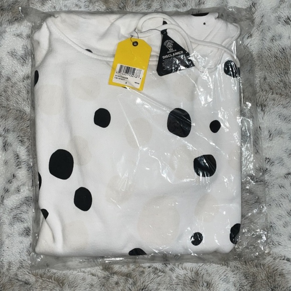 🆕 NWT CTM Chinatown Market UV Dots Hoodie White Black - Picture 12 of 14